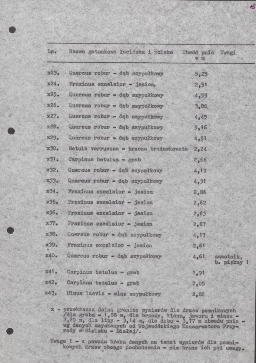 Ewidencja parkowa, skan nr 18