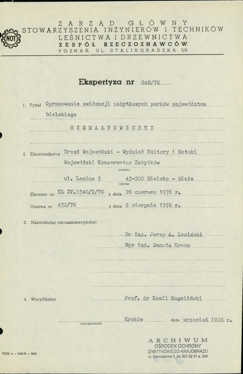 Ewidencja parkowa, skan nr 5