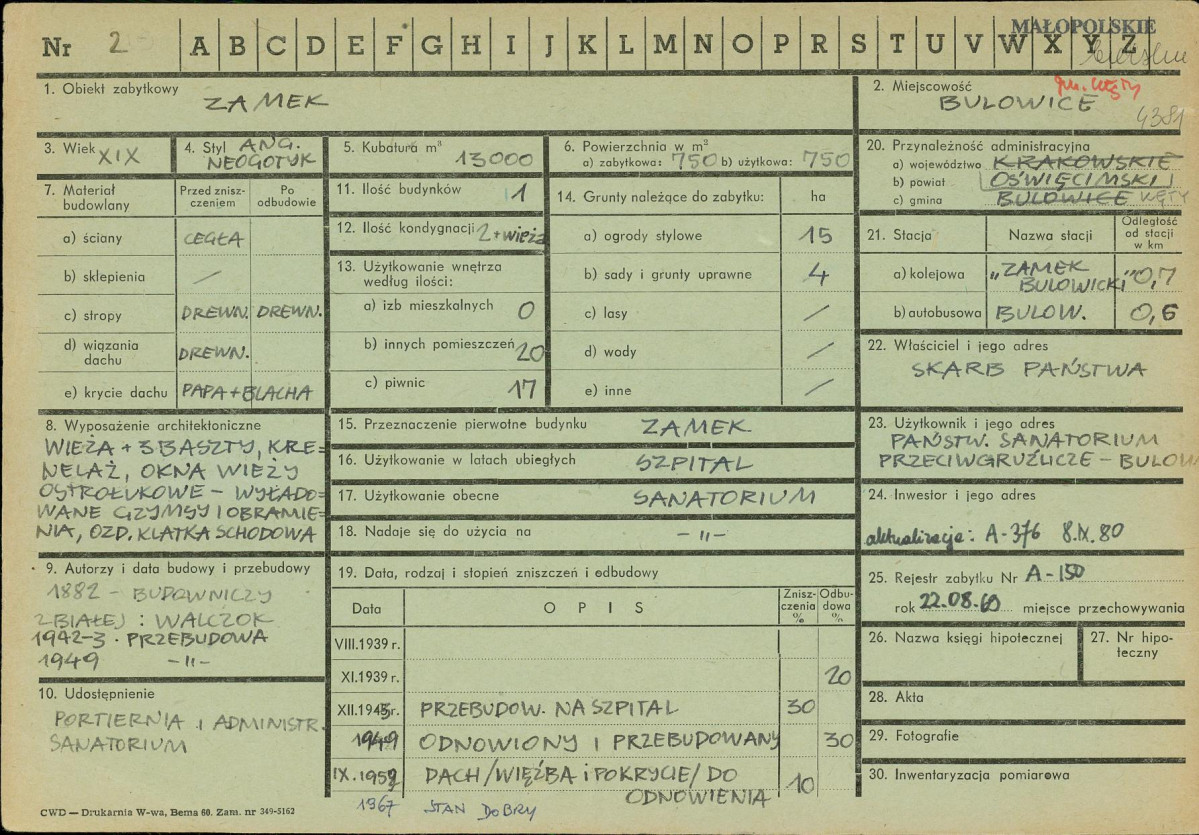 Karta zielona, skan nr 1