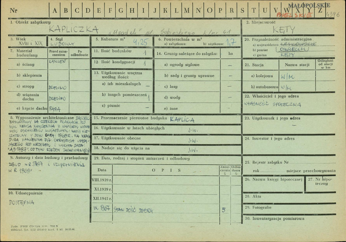 Karta zielona, skan nr 1