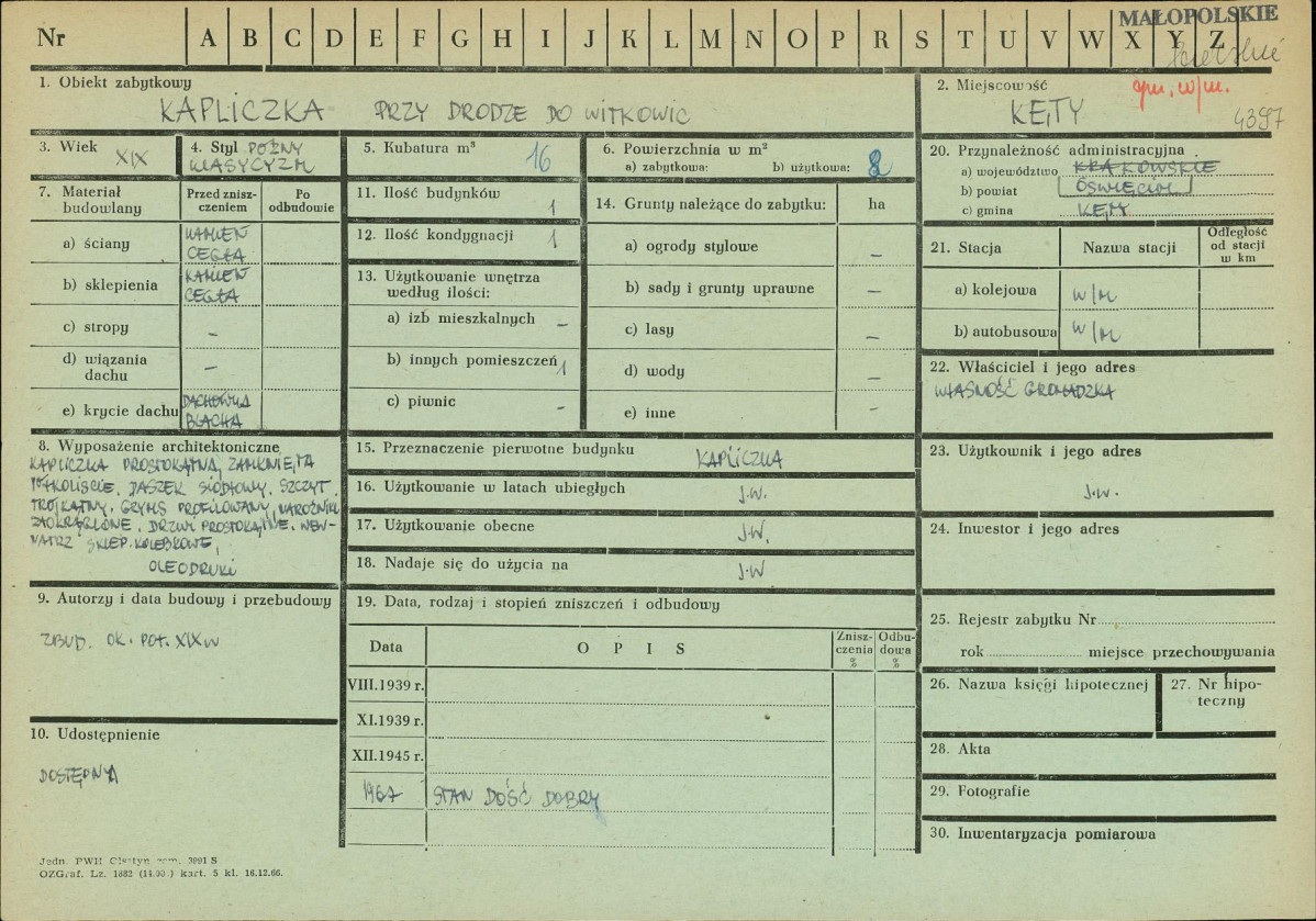 Karta zielona, skan nr 1