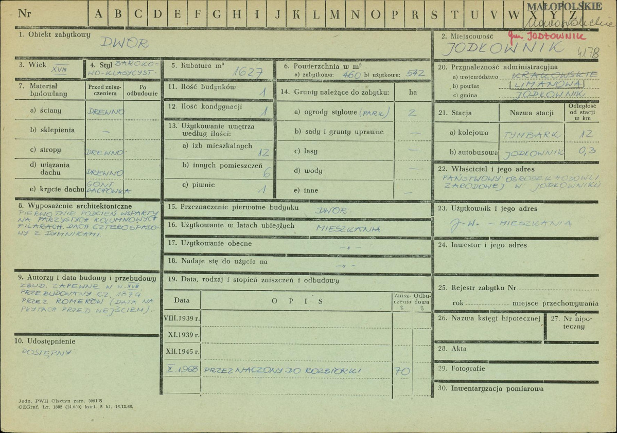 Karta zielona, skan nr 1