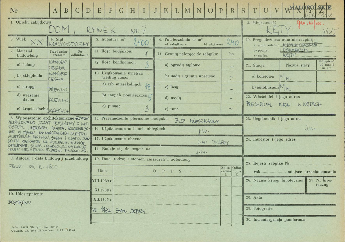 Karta zielona, skan nr 1