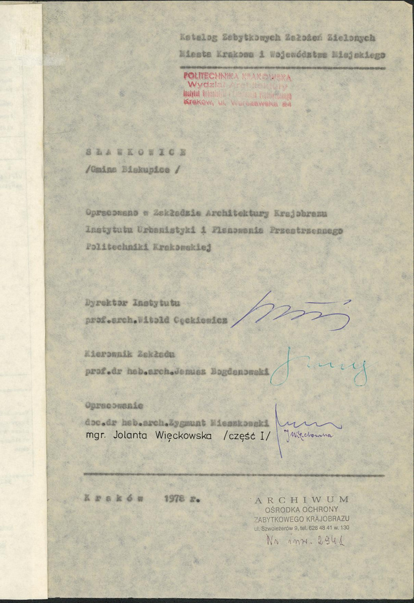 Ewidencja parkowa, skan nr 4