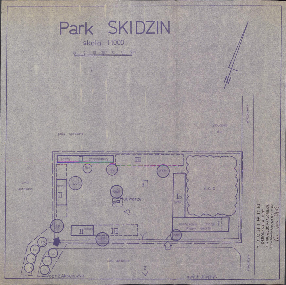 Ewidencja parkowa, skan nr 19