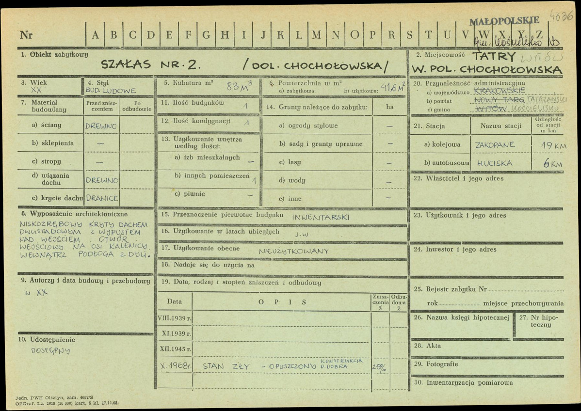 Karta zielona, skan nr 1