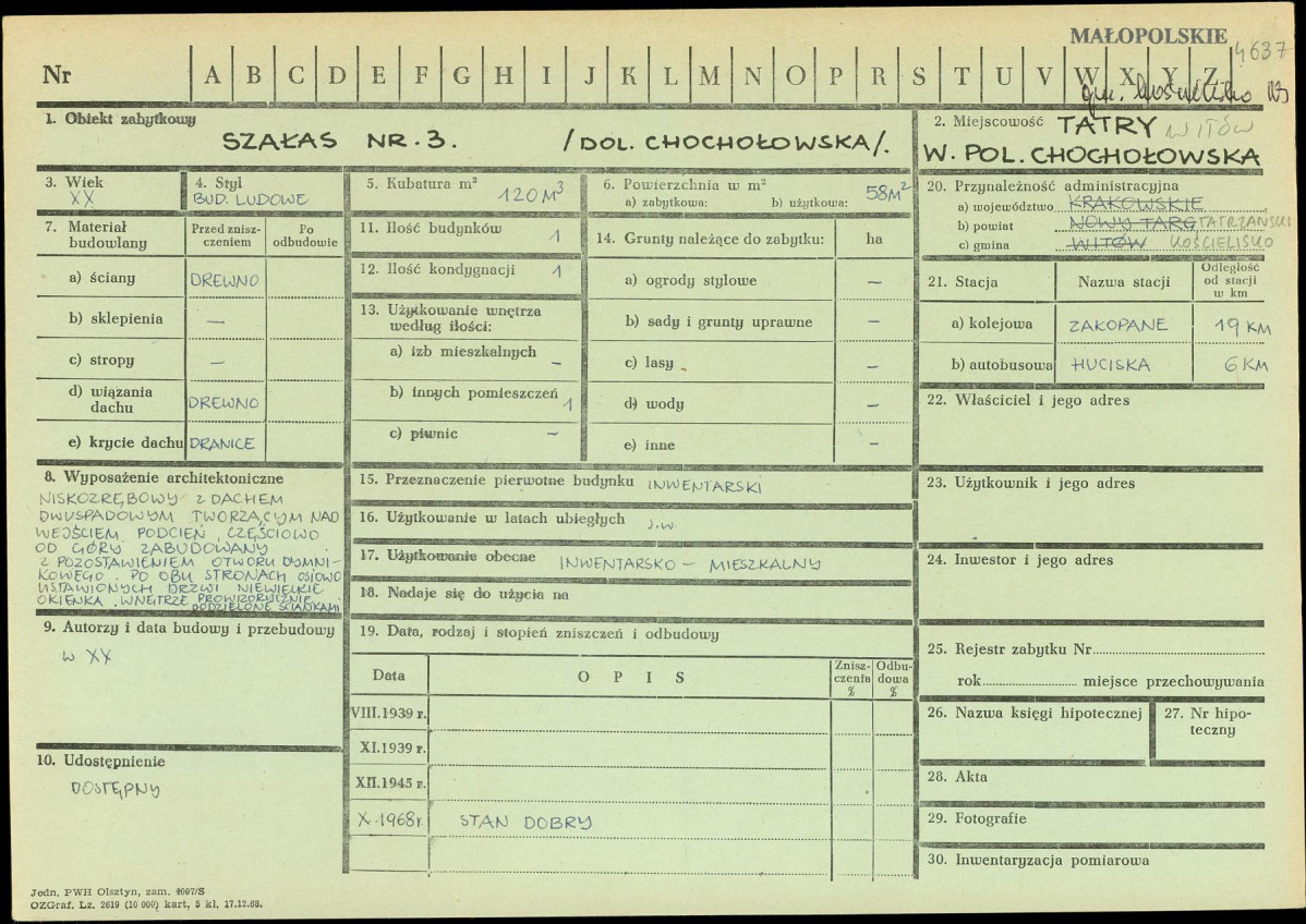 Karta zielona, skan nr 1