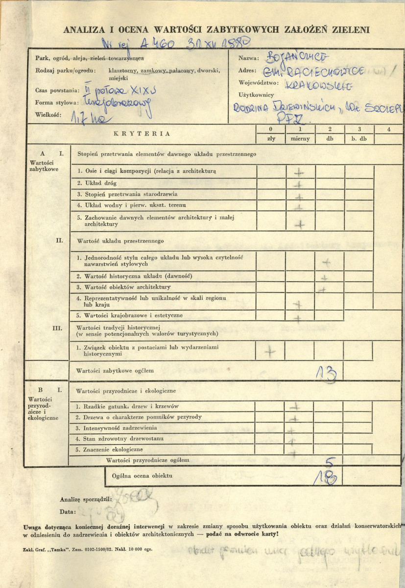 Ewidencja parkowa, skan nr 3