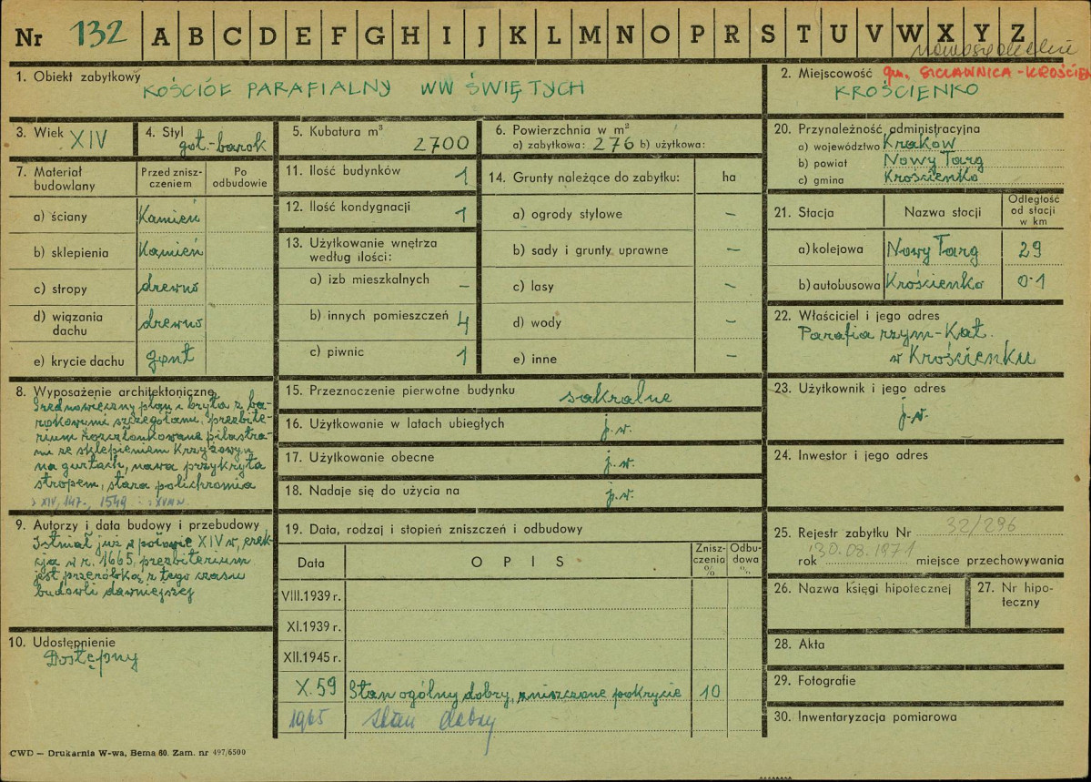 Karta zielona, skan nr 1