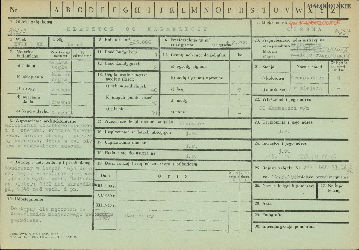 Karta zielona, skan nr 1