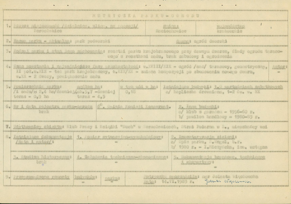 Ewidencja parkowa, skan nr 5