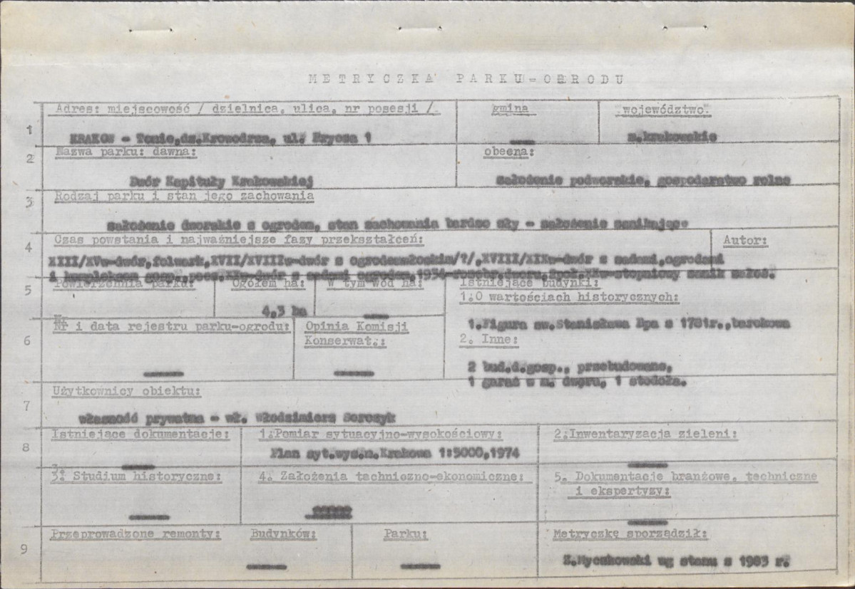 Ewidencja parkowa, skan nr 6