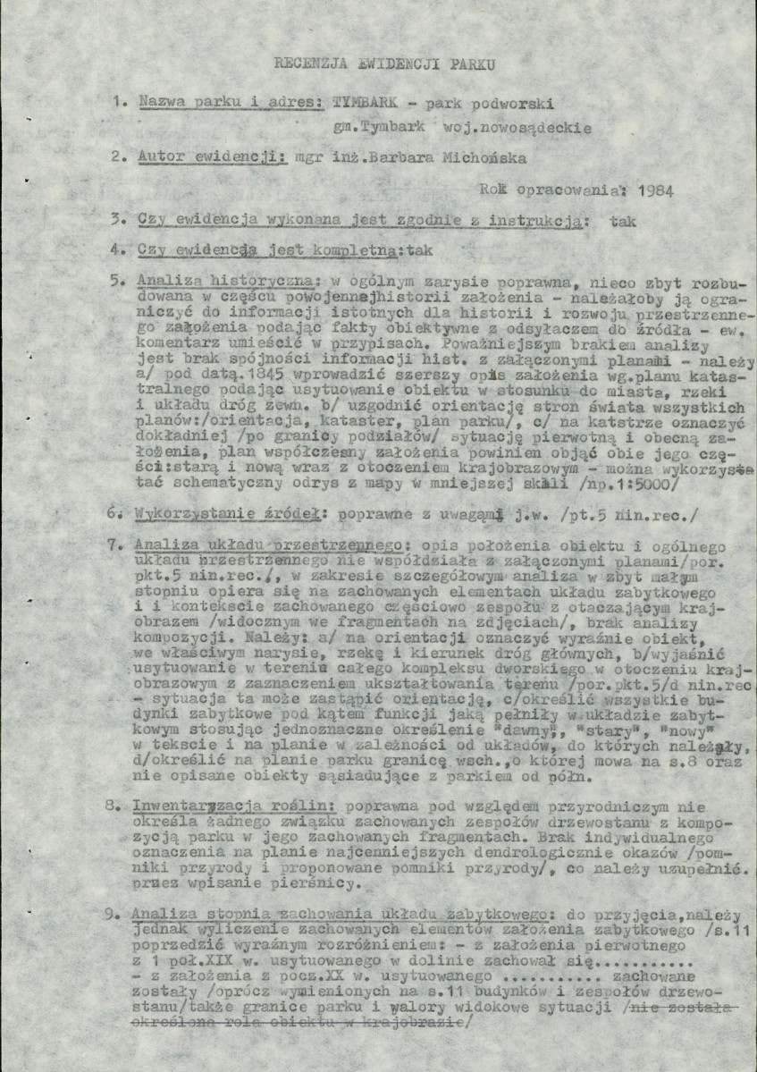 Ewidencja parkowa, skan nr 6