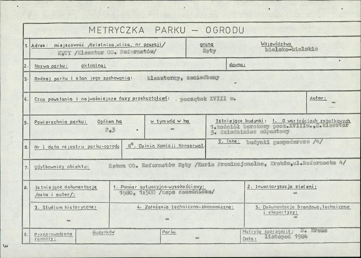 Ewidencja parkowa, skan nr 6