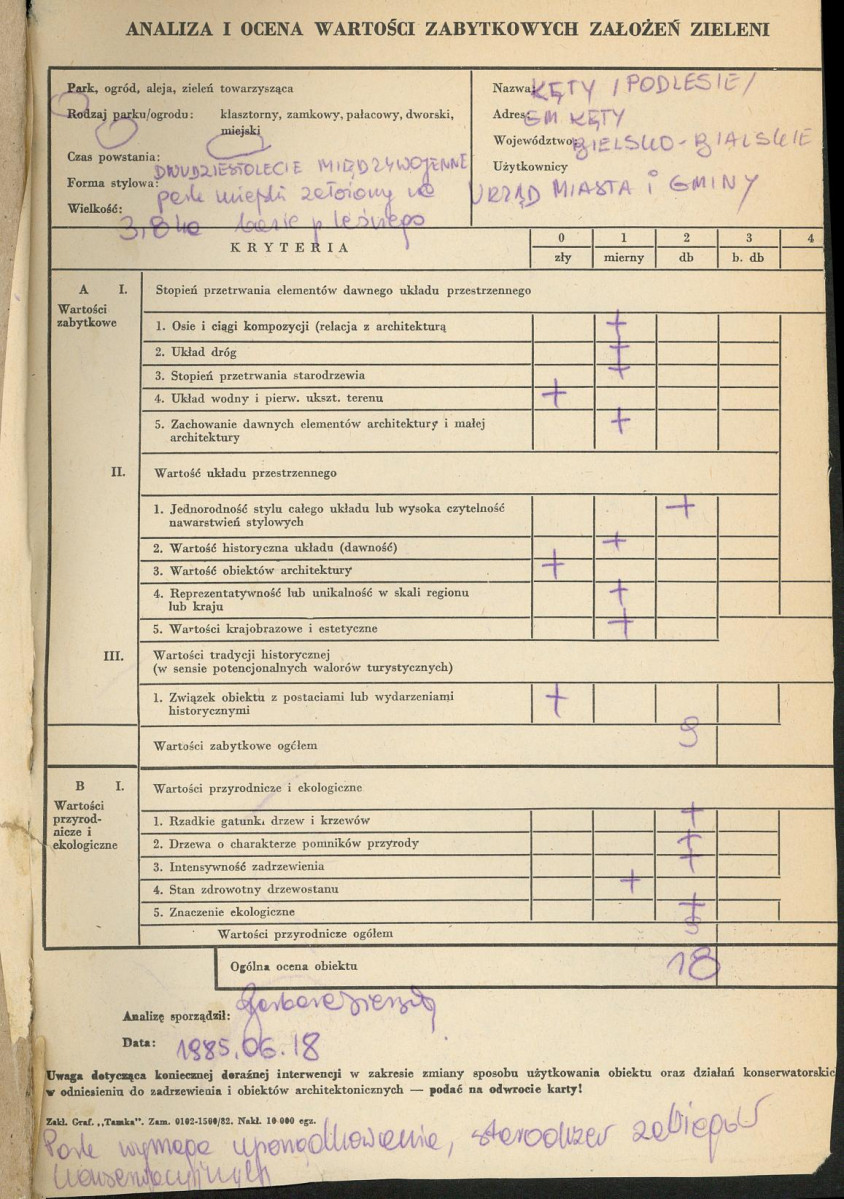 Ewidencja parkowa, skan nr 3