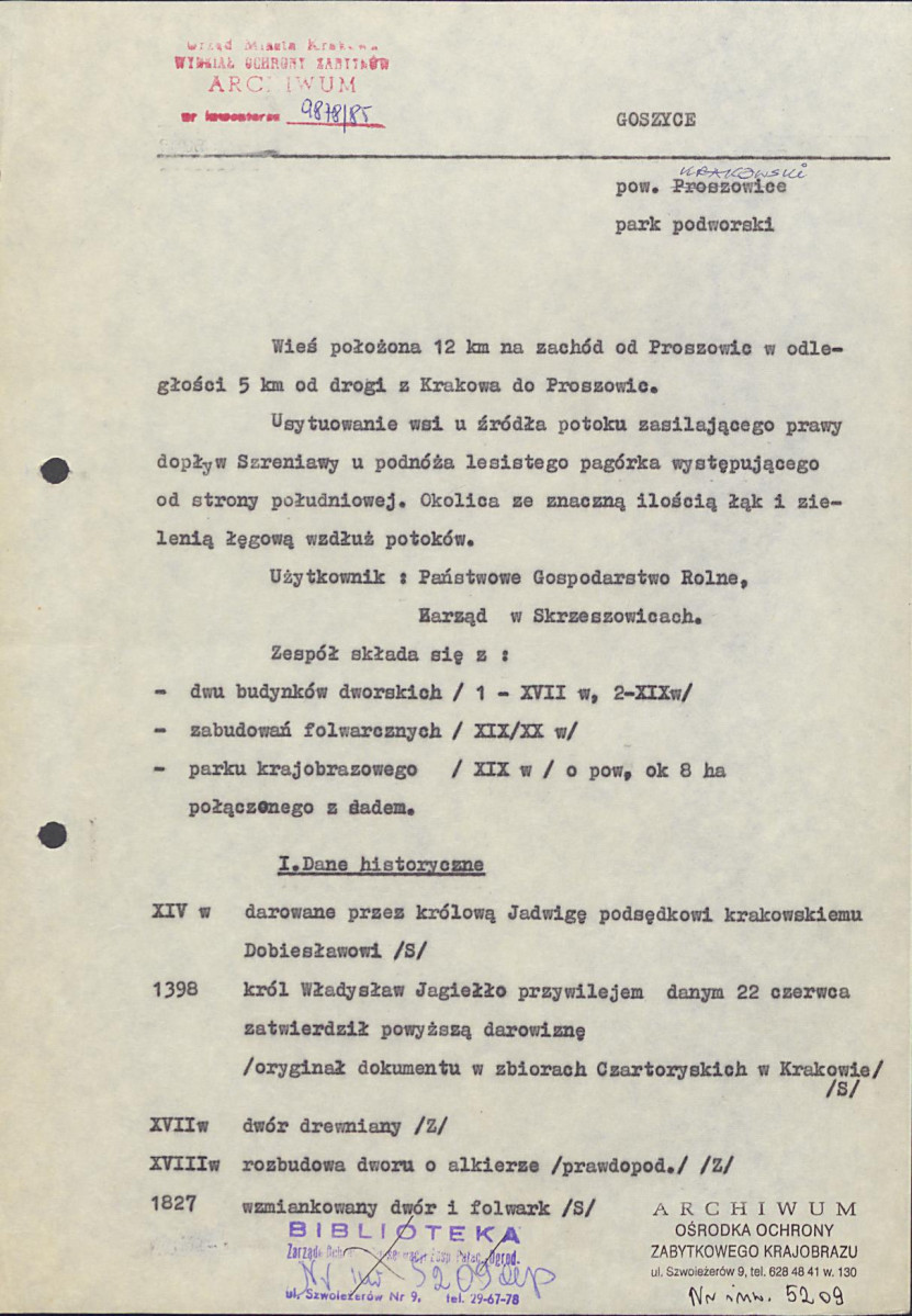 EP - Ewidencja parkowa, skan nr 5