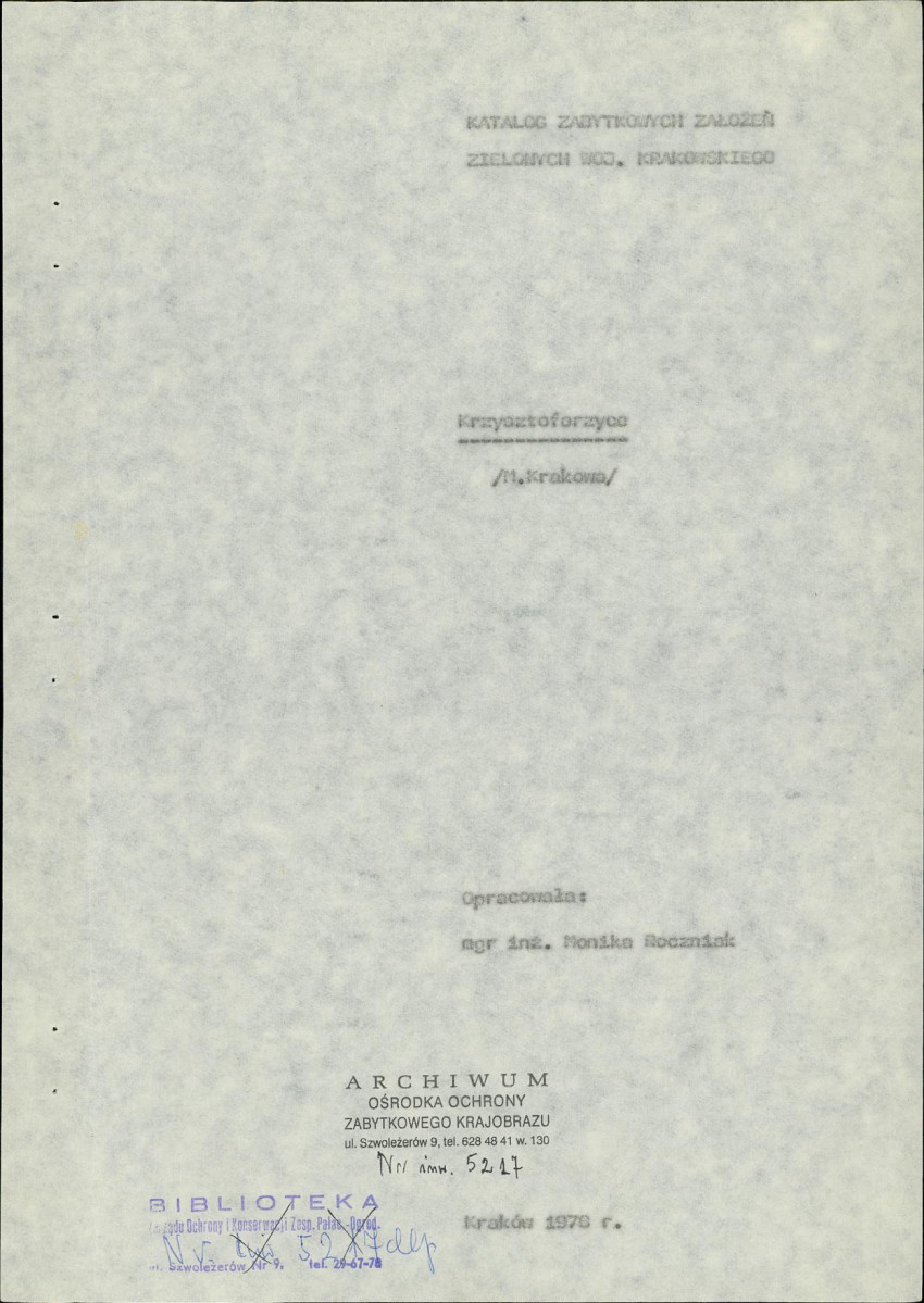 Ewidencja parkowa, skan nr 4