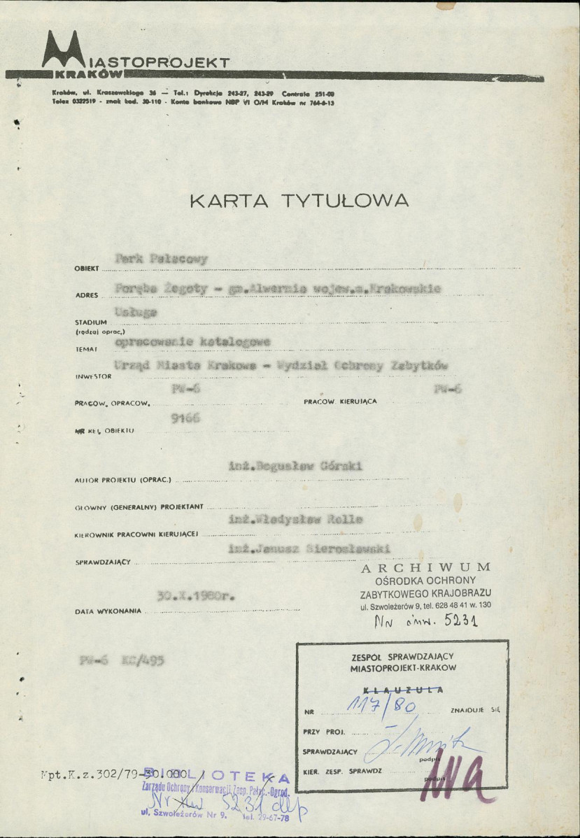 Ewidencja parkowa, skan nr 5