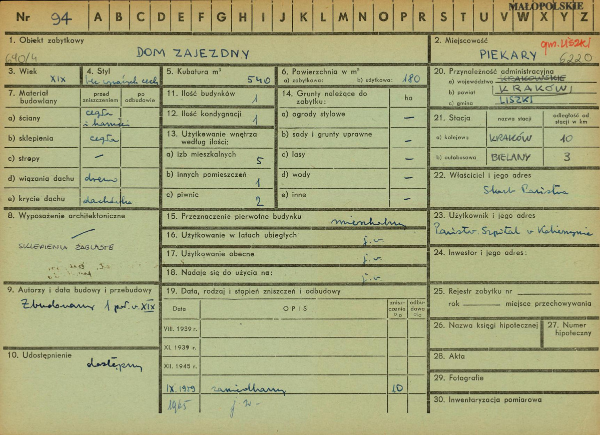 Karta zielona, skan nr 1