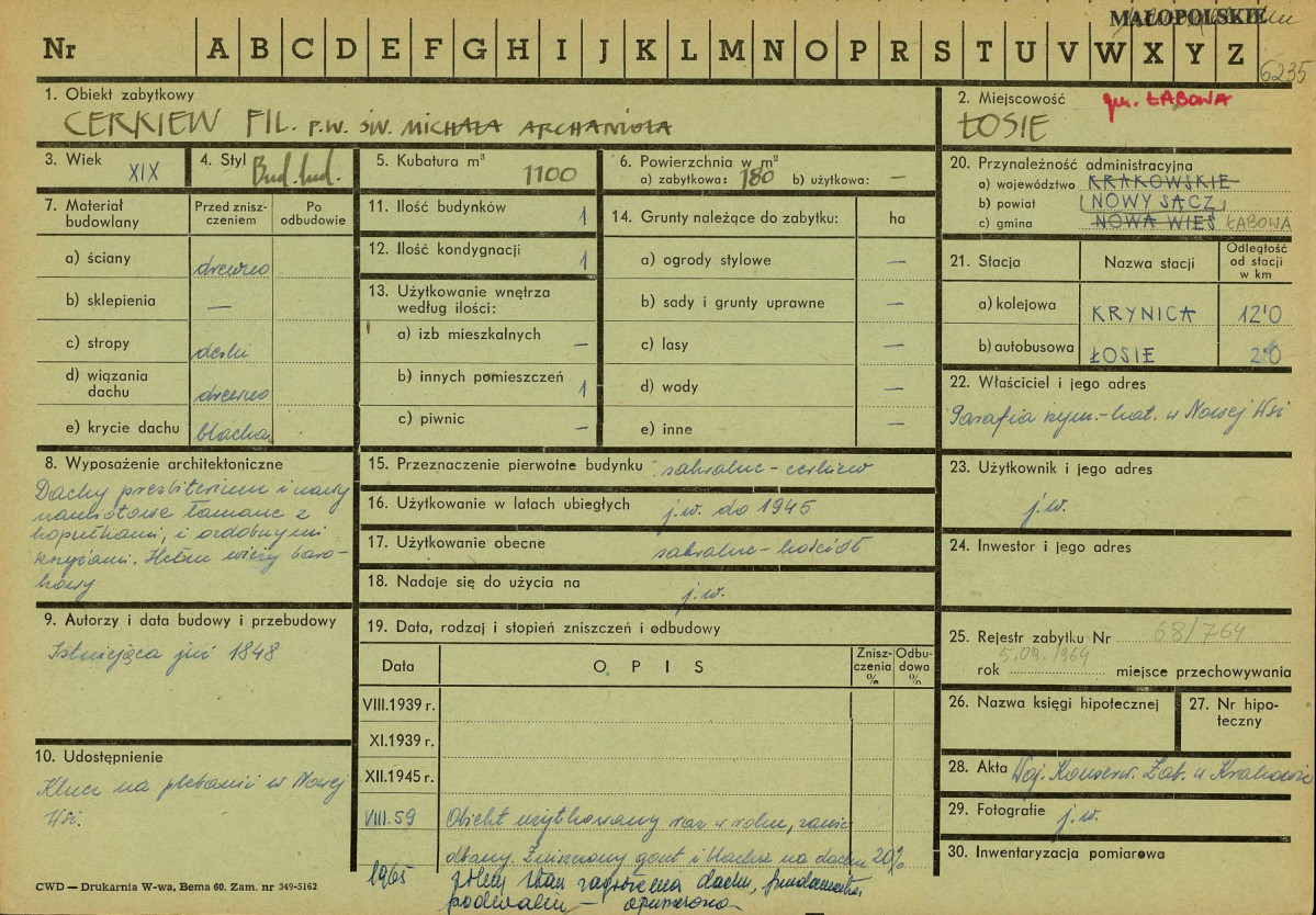 Karta zielona, skan nr 1