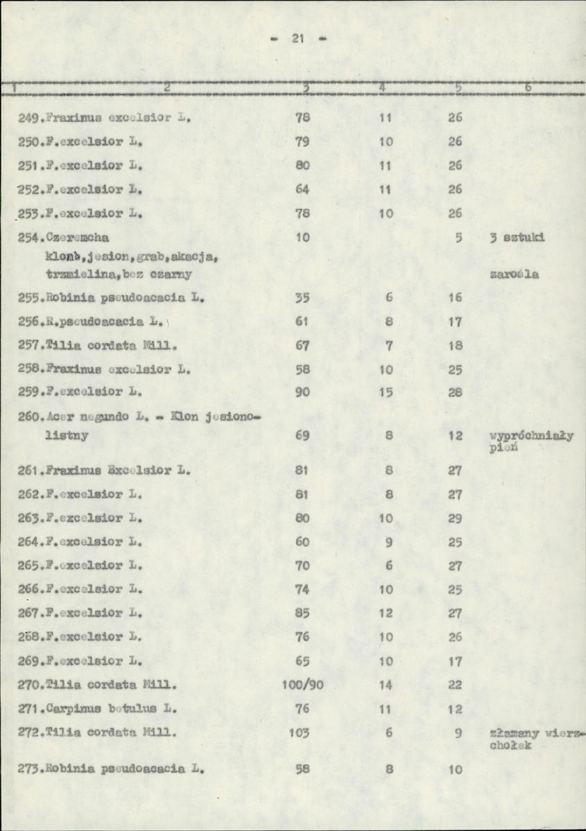 Ewidencja parkowa, skan nr 25