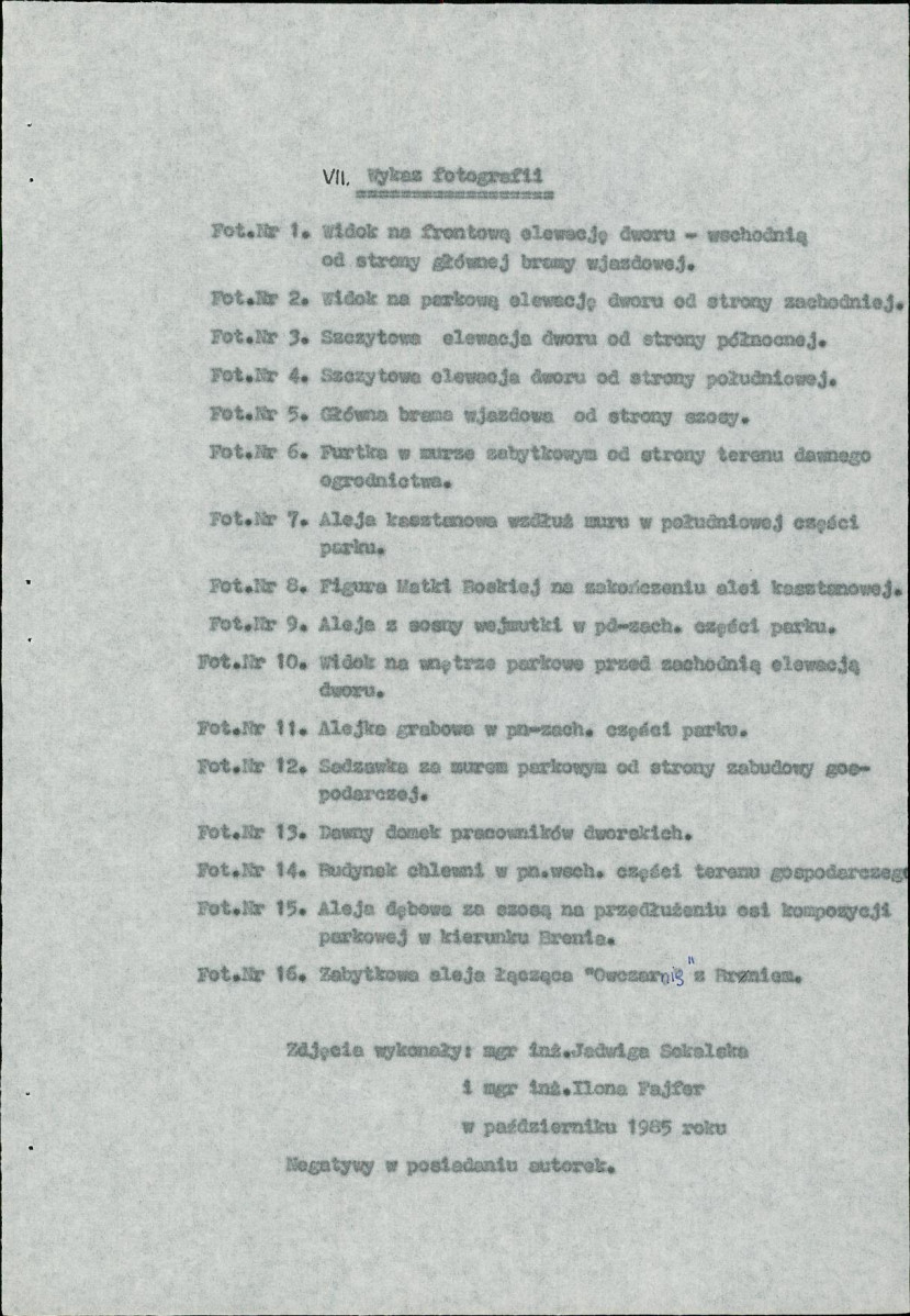 Ewidencja parkowa, skan nr 27