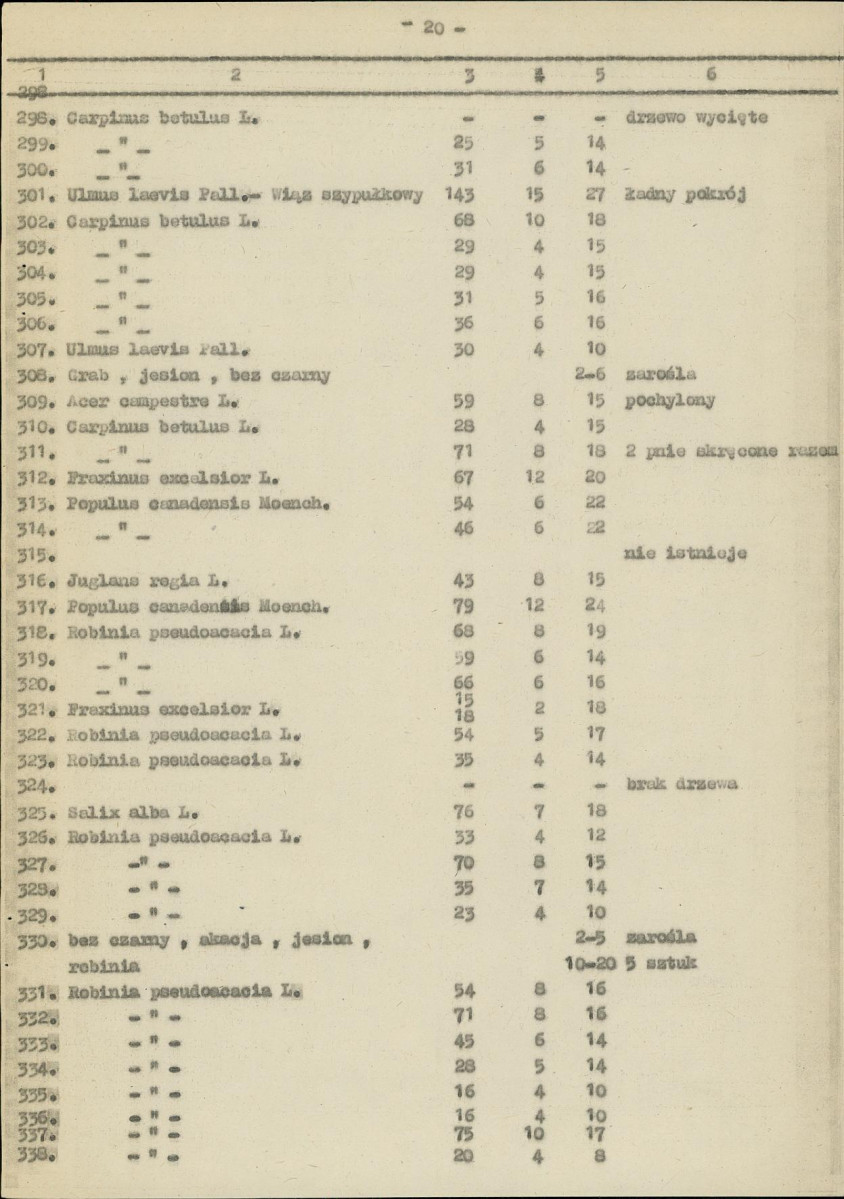 Ewidencja parkowa, skan nr 26