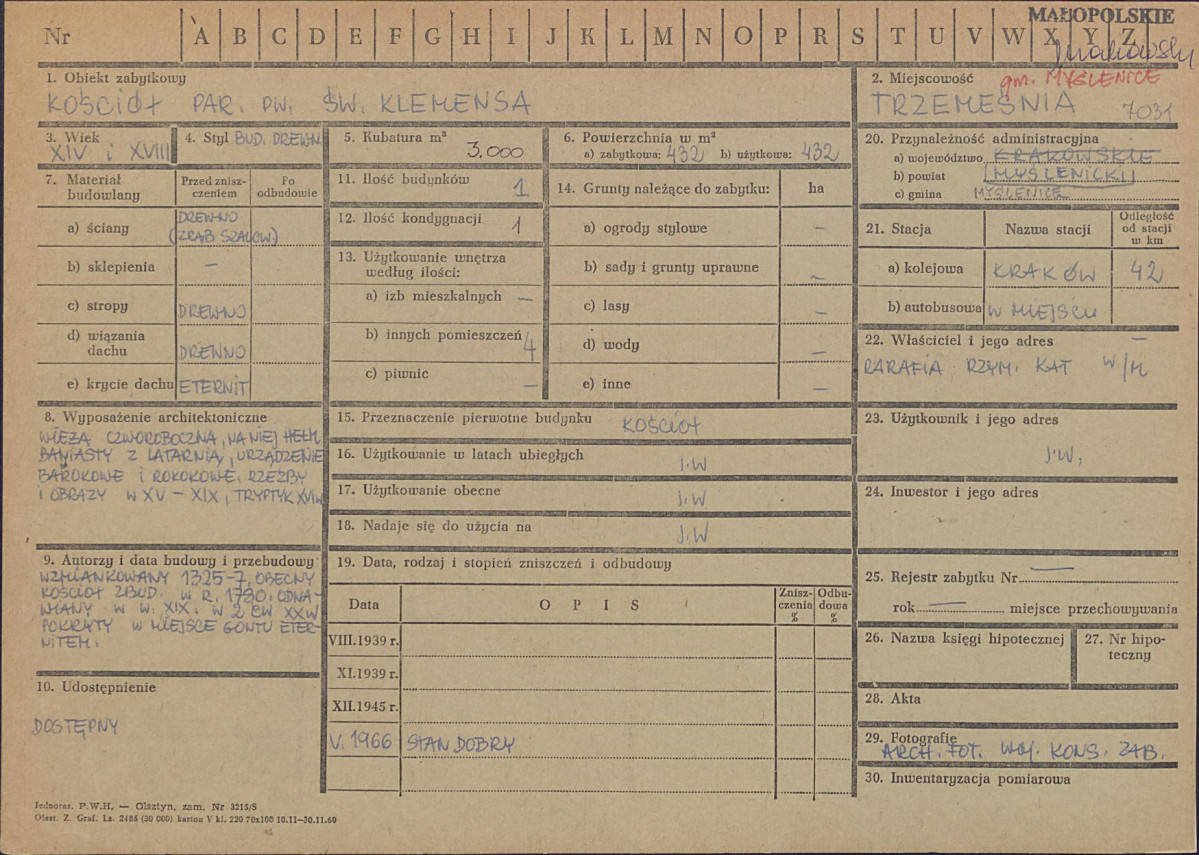 Karta zielona, skan nr 1