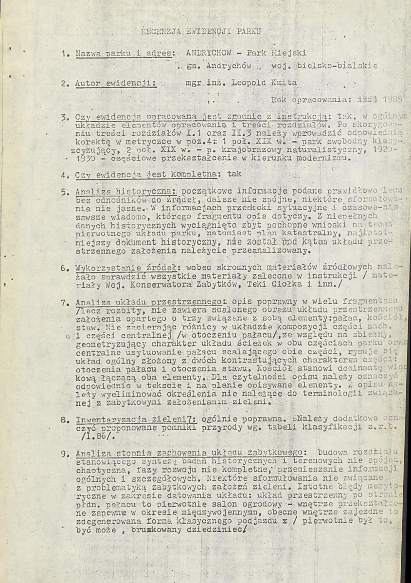 Ewidencja parkowa, skan nr 6