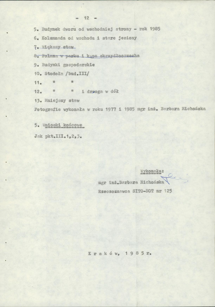 Ewidencja parkowa, skan nr 19