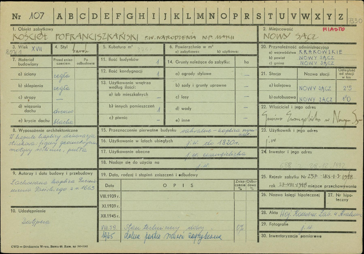 Karta zielona, skan nr 1