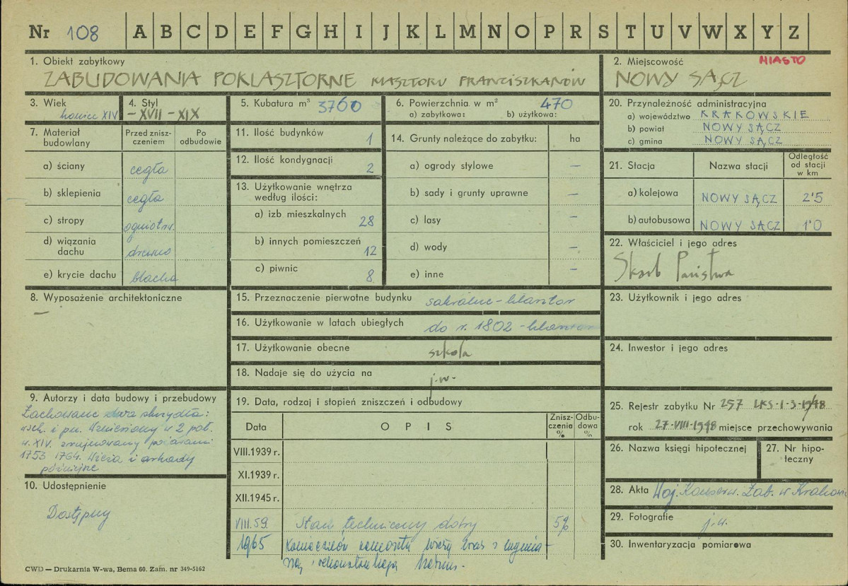 Karta zielona, skan nr 1