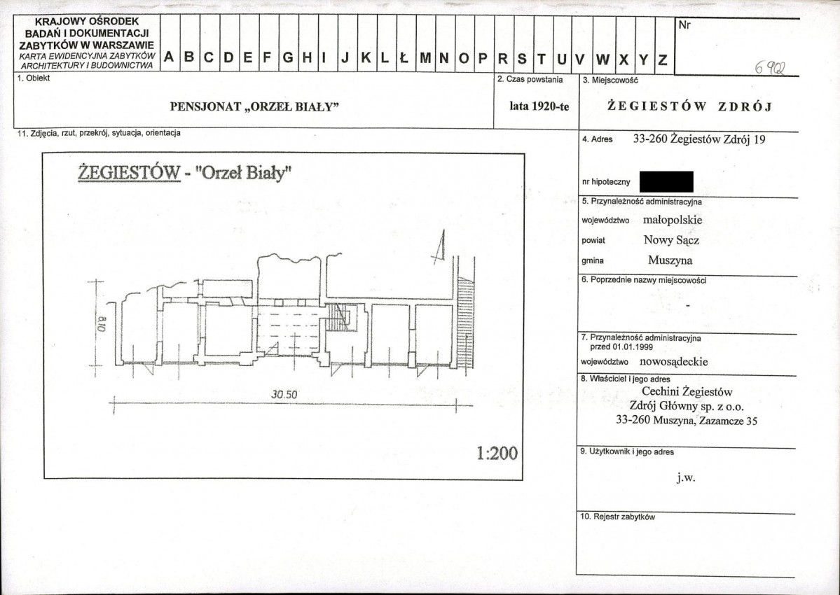 KB - Karta biała, skan nr 1