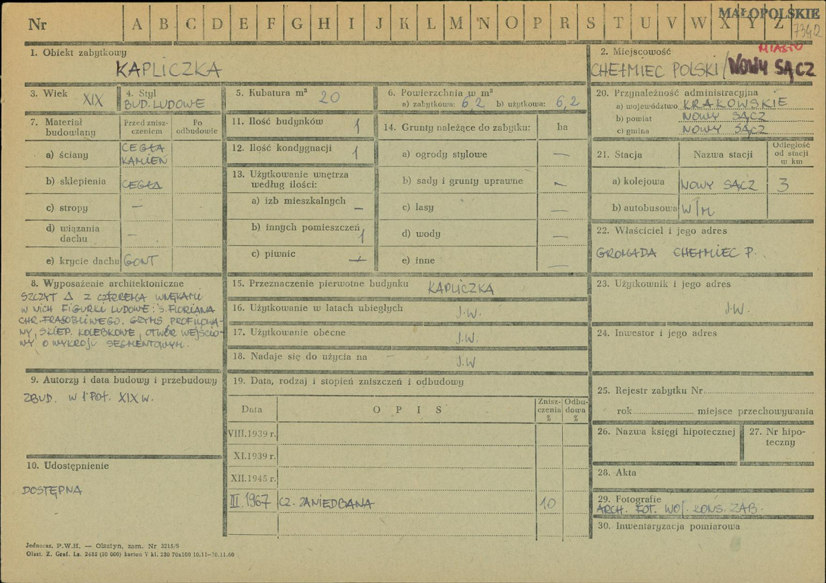 Karta zielona, skan nr 1
