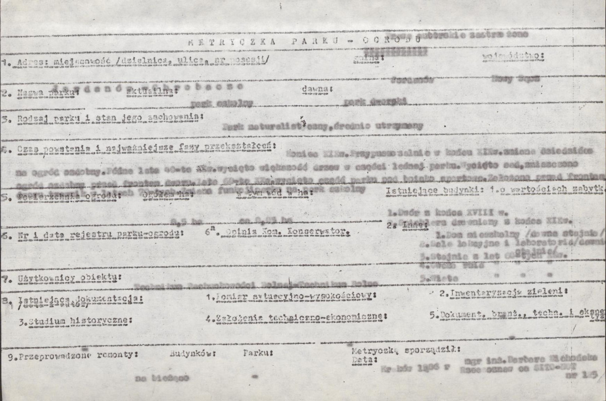 Ewidencja parkowa, skan nr 8