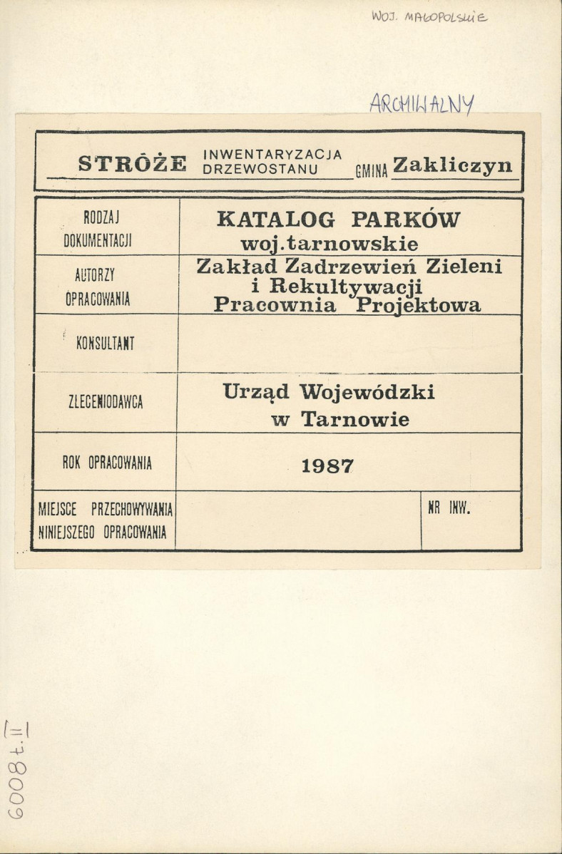 Ewidencja parkowa, skan nr 39
