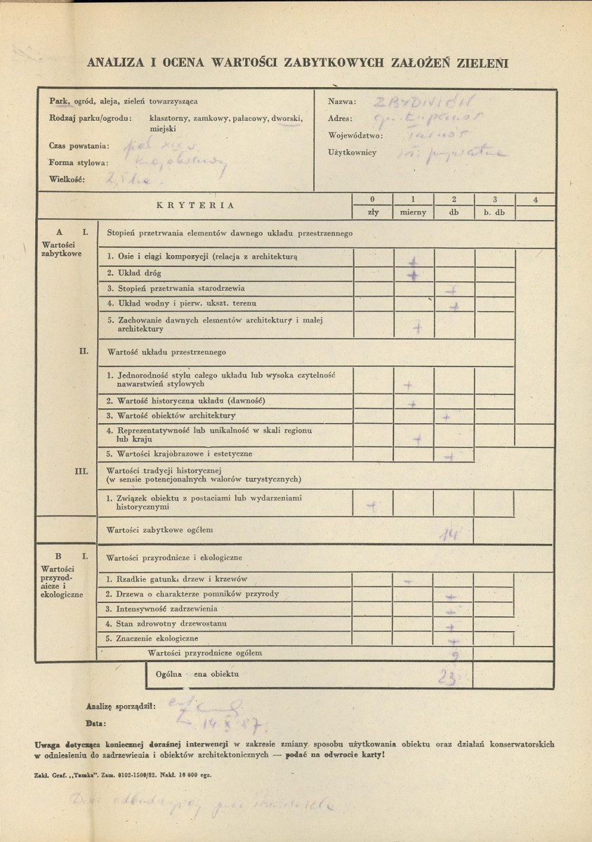 EP - Ewidencja parkowa, skan nr 5