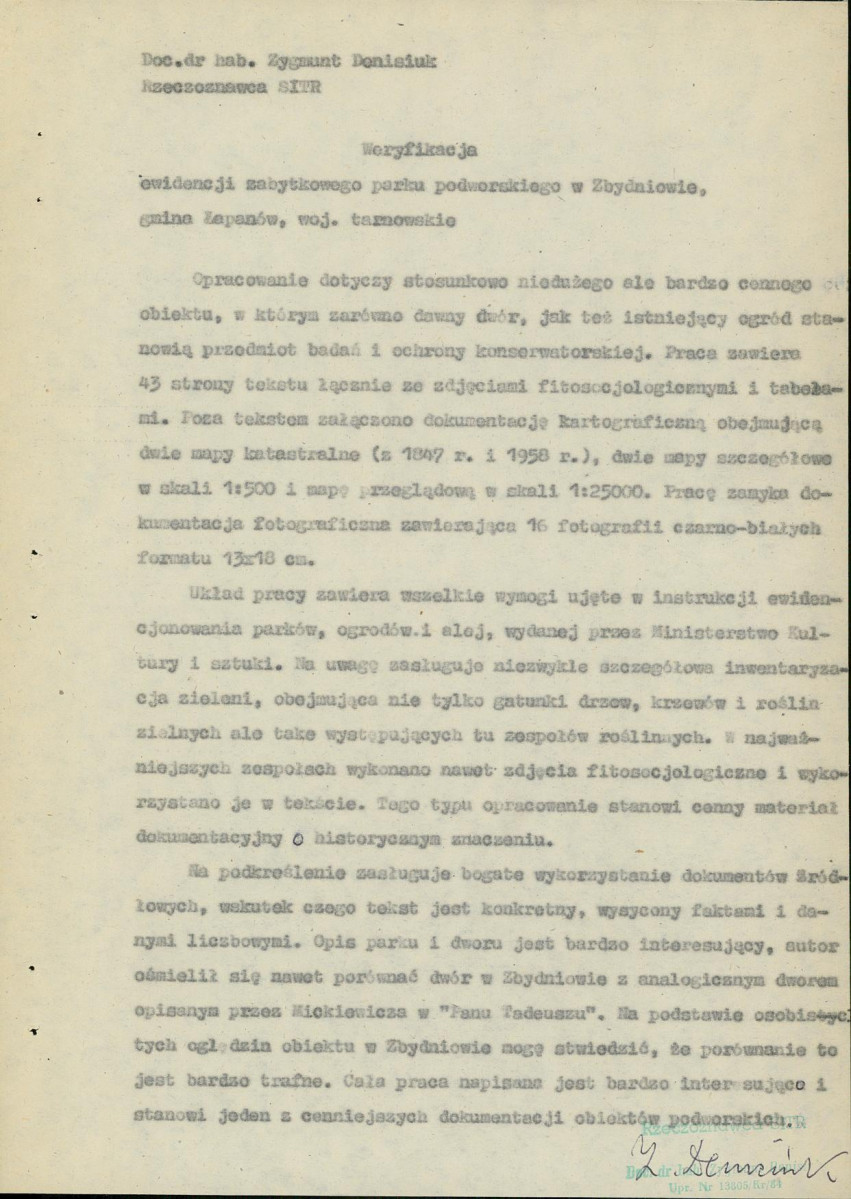 EP - Ewidencja parkowa, skan nr 9