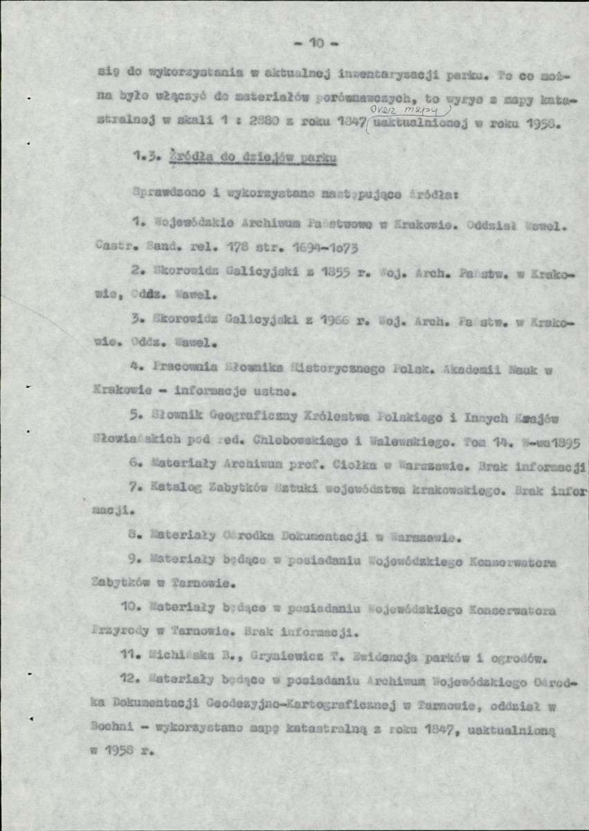 EP - Ewidencja parkowa, skan nr 20