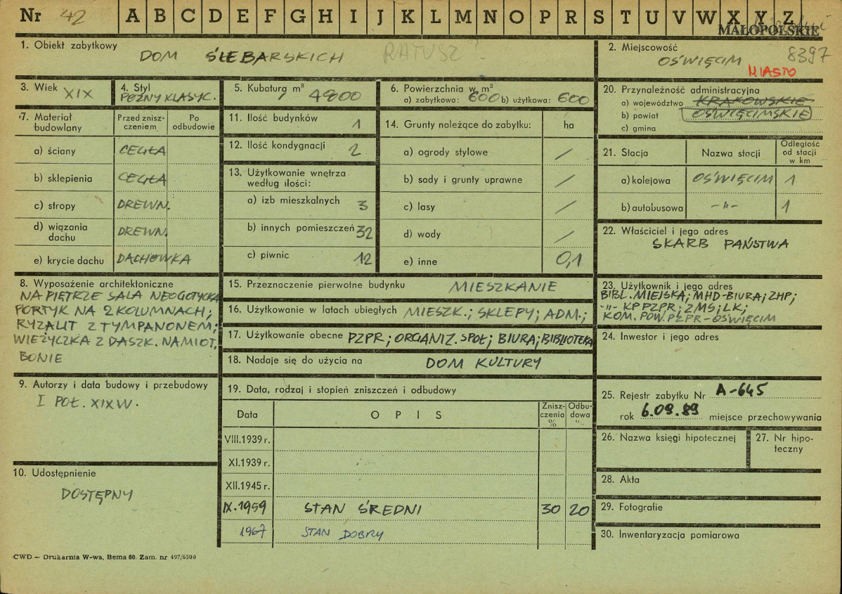 Karta zielona, skan nr 1