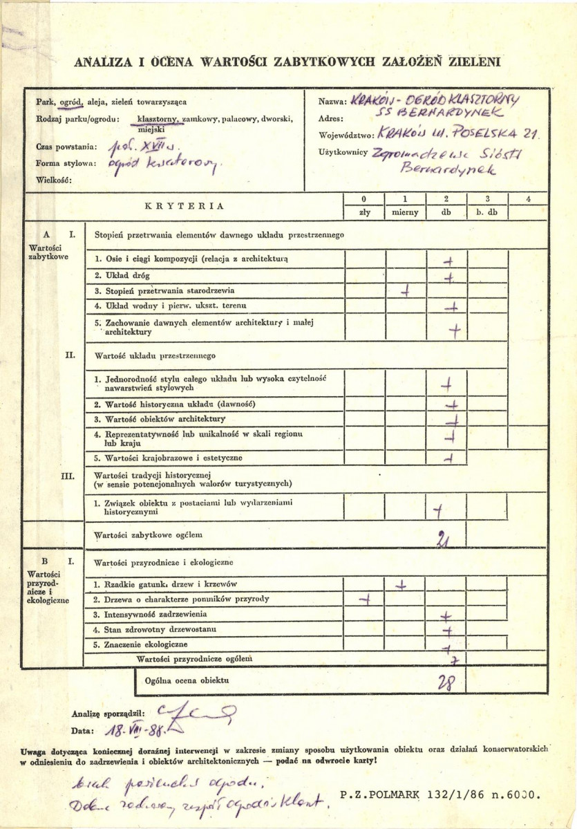 Ewidencja parkowa, skan nr 3