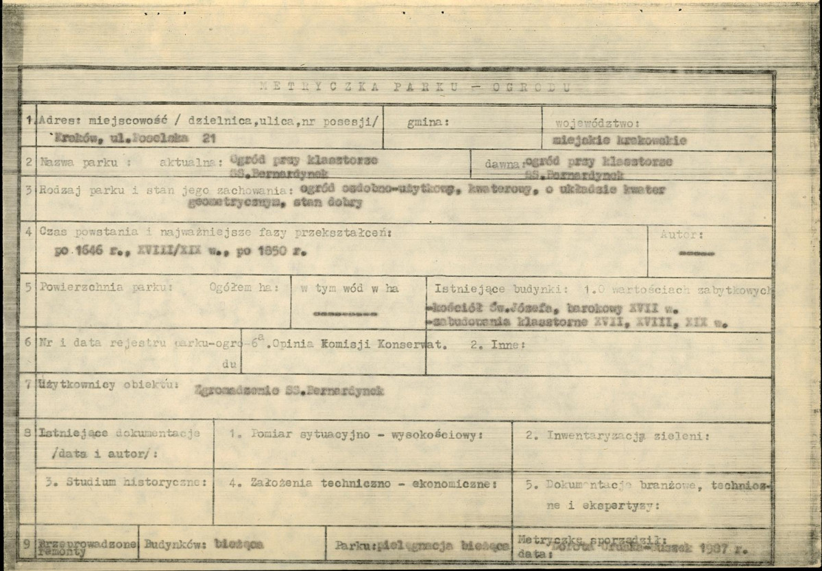 Ewidencja parkowa, skan nr 5