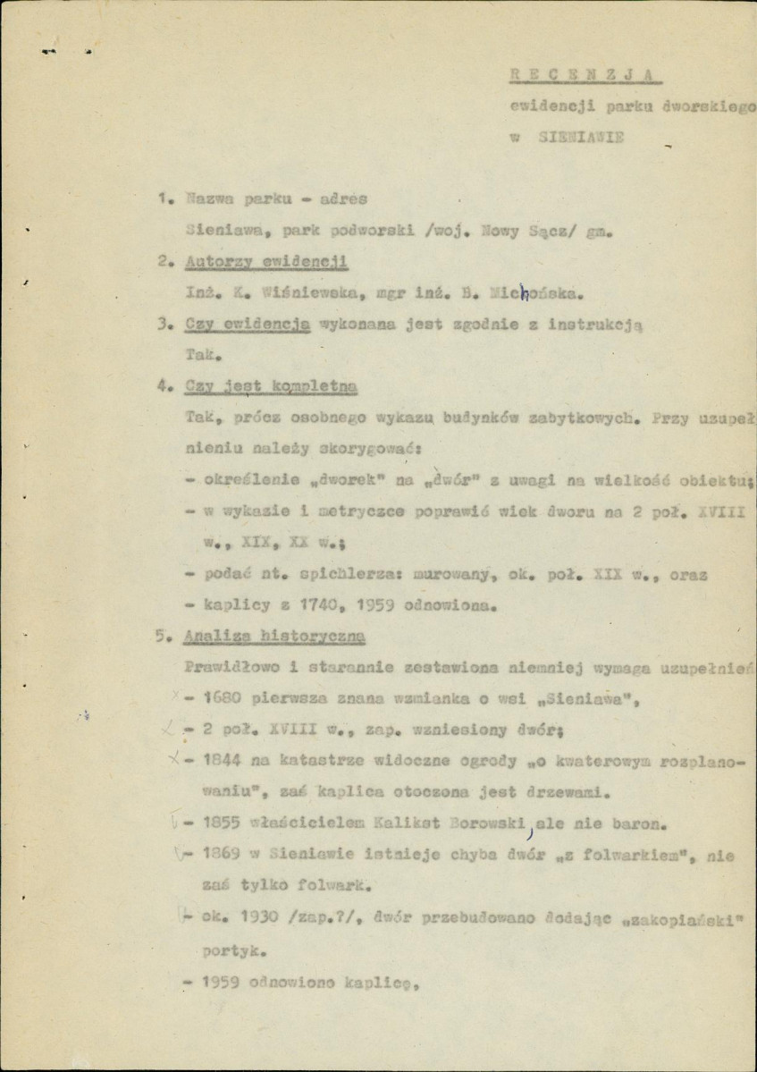 Ewidencja parkowa, skan nr 6