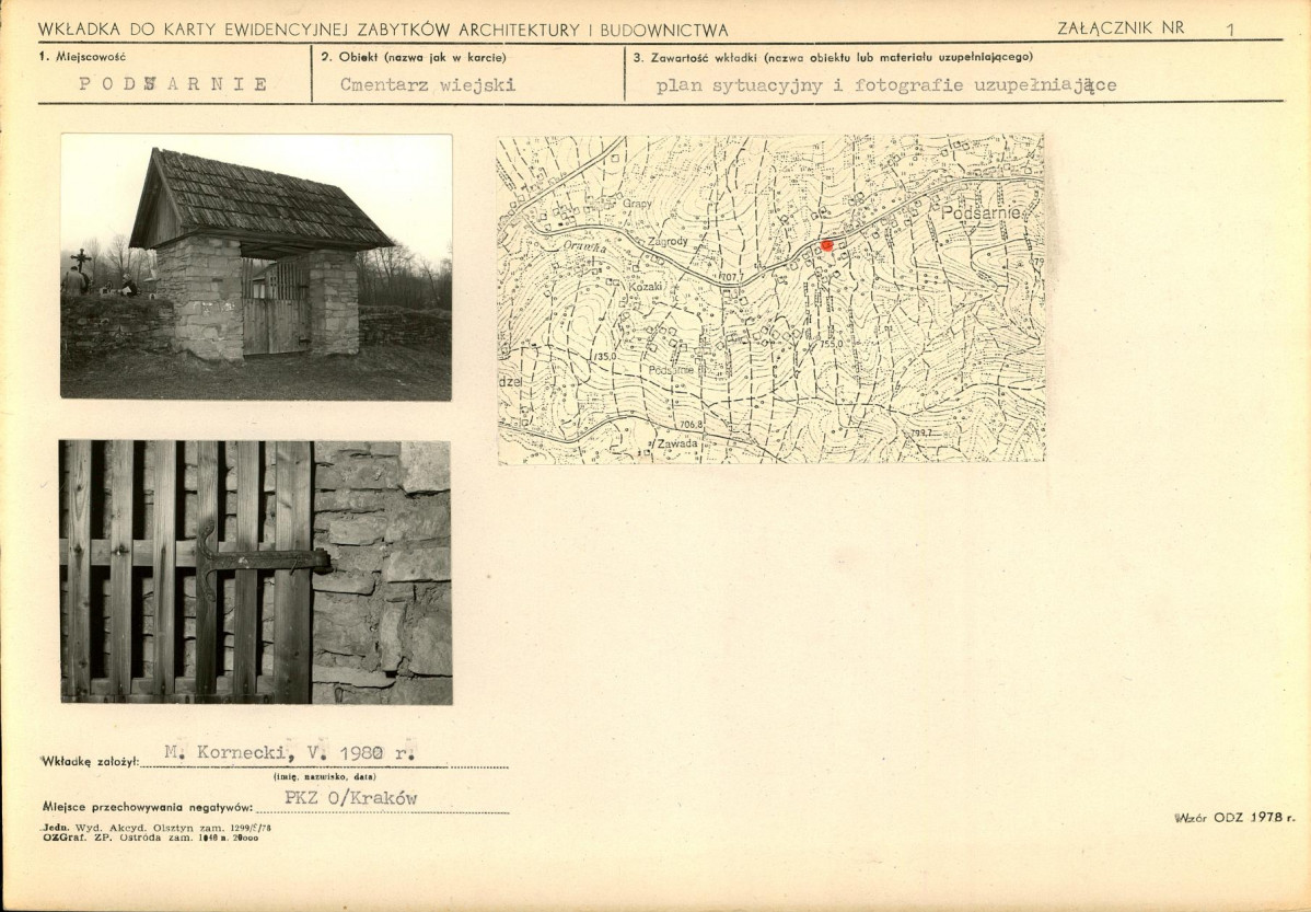 Karta cmentarza, skan nr 5