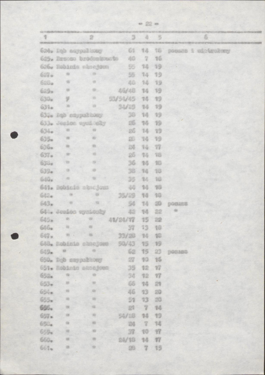 Ewidencja parkowa, skan nr 67