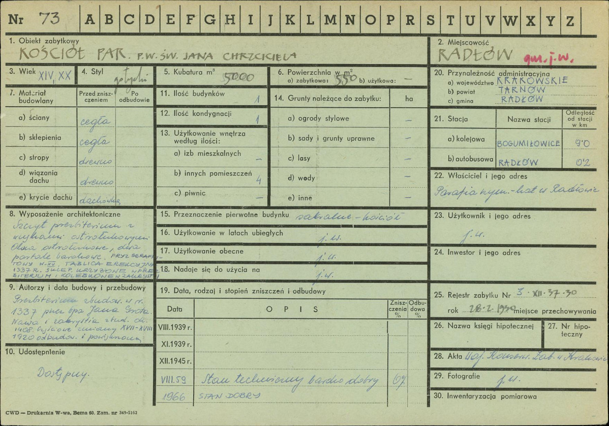 Karta zielona, skan nr 1
