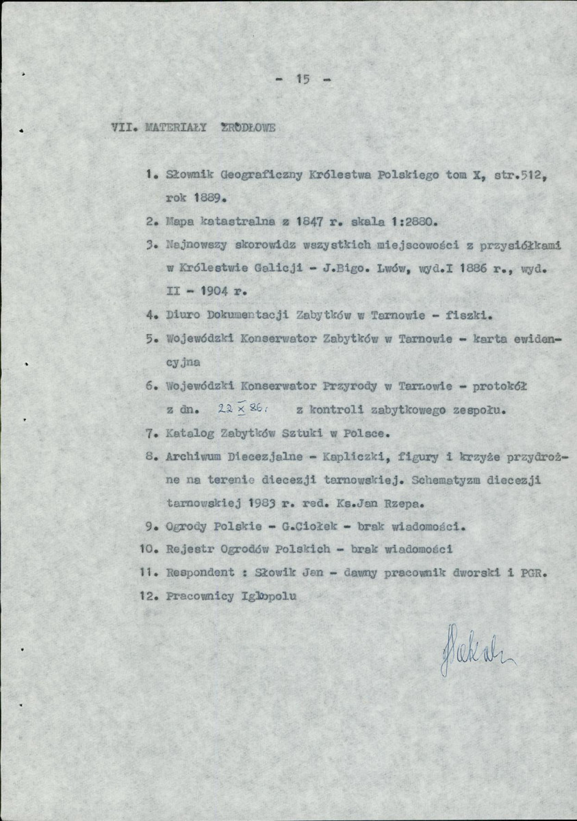 Ewidencja parkowa, skan nr 22