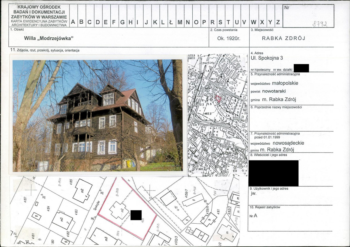 KB - Karta biała, skan nr 1