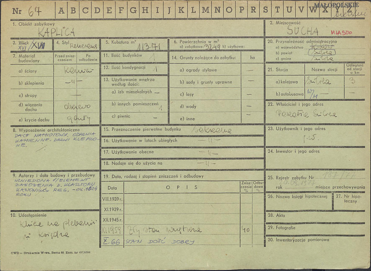 Karta zielona, skan nr 3