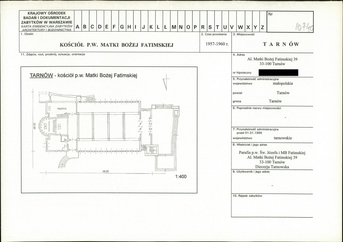 KB - Karta biała, skan nr 1